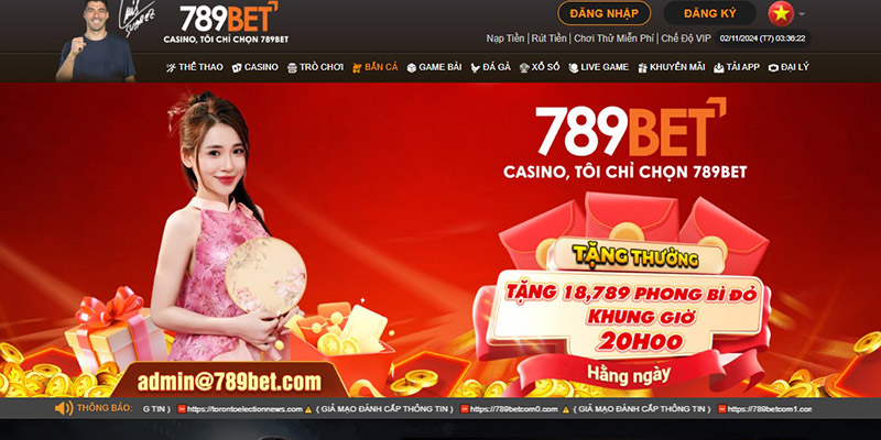 789bet sở hữu thiết kế giao diện thân thiện, đẹp mắt